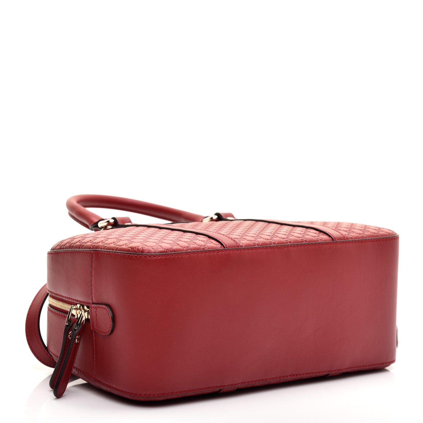Soft Microguccissima Medium Crossbody Bag Rosso