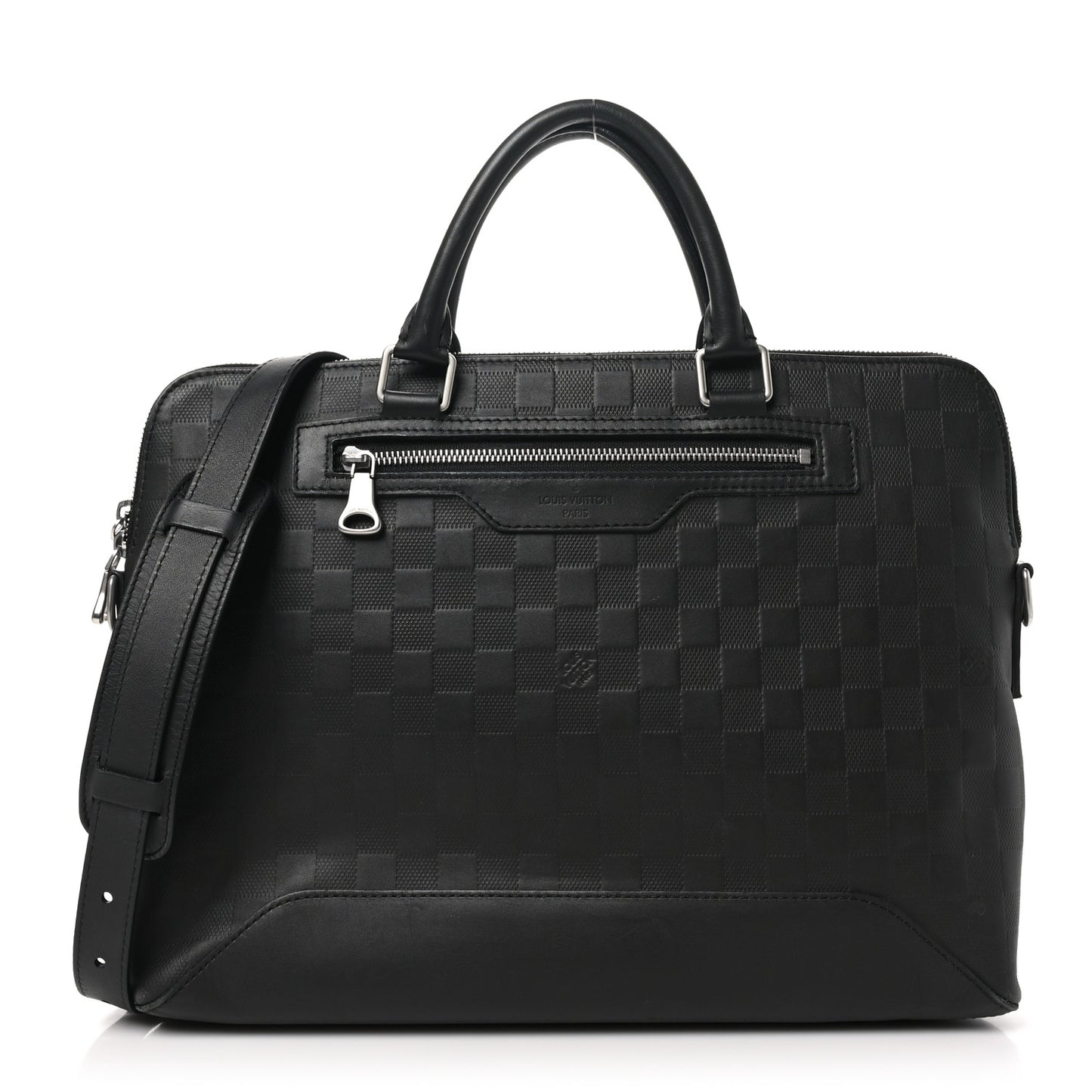 Damier Infini Porte-Documents Jour Onyx