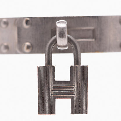 Hermes Courchevel Kelly H Cadena Bracelet Gold 3 of 6