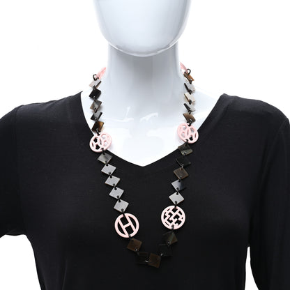 Hermes Buffalo Horn Lacquer Lena Necklace 2 of 4