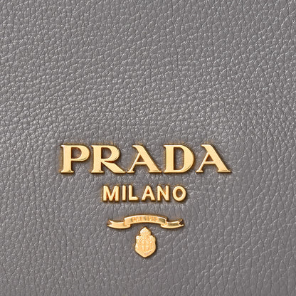 Prada Vitello Daino Crossbody Flap Marmo 10 of 12