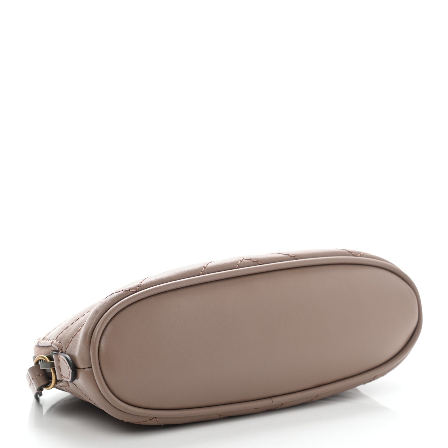 Calfskin Matelasse GG Marmont Pouch Cosmetic Case Porcelain Rose