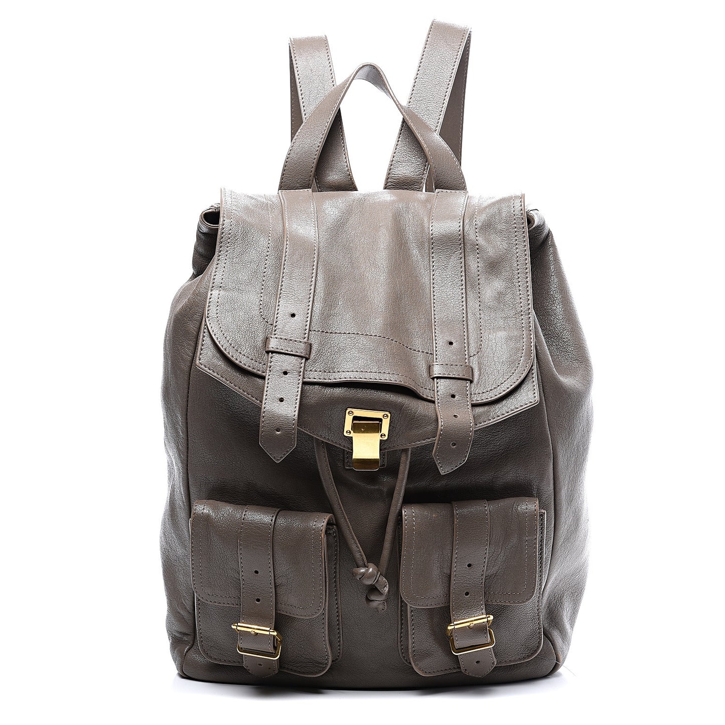 Lambskin PS1 Backpack Smoke