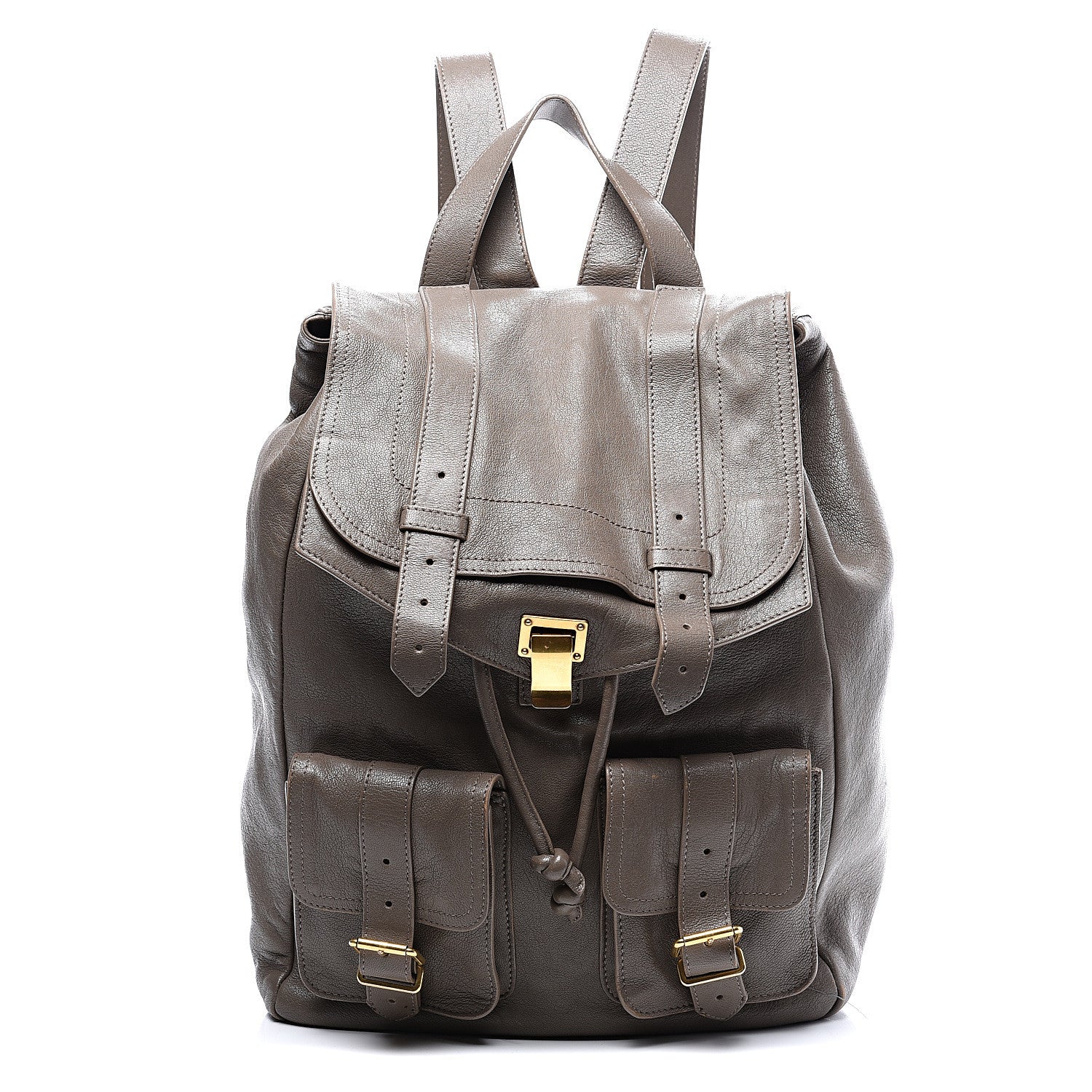 Proenza Schouler Lambskin PS1 Backpack Smoke 1 of 8