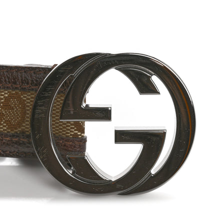 Gucci Monogram Interlocking G 90 36 Belt Dark Brown 6 of 7