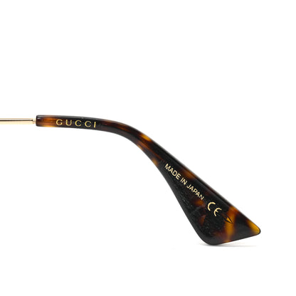 Gucci Acetate Web Aviator Sunglasses GG0062S Green Red 6 of 7