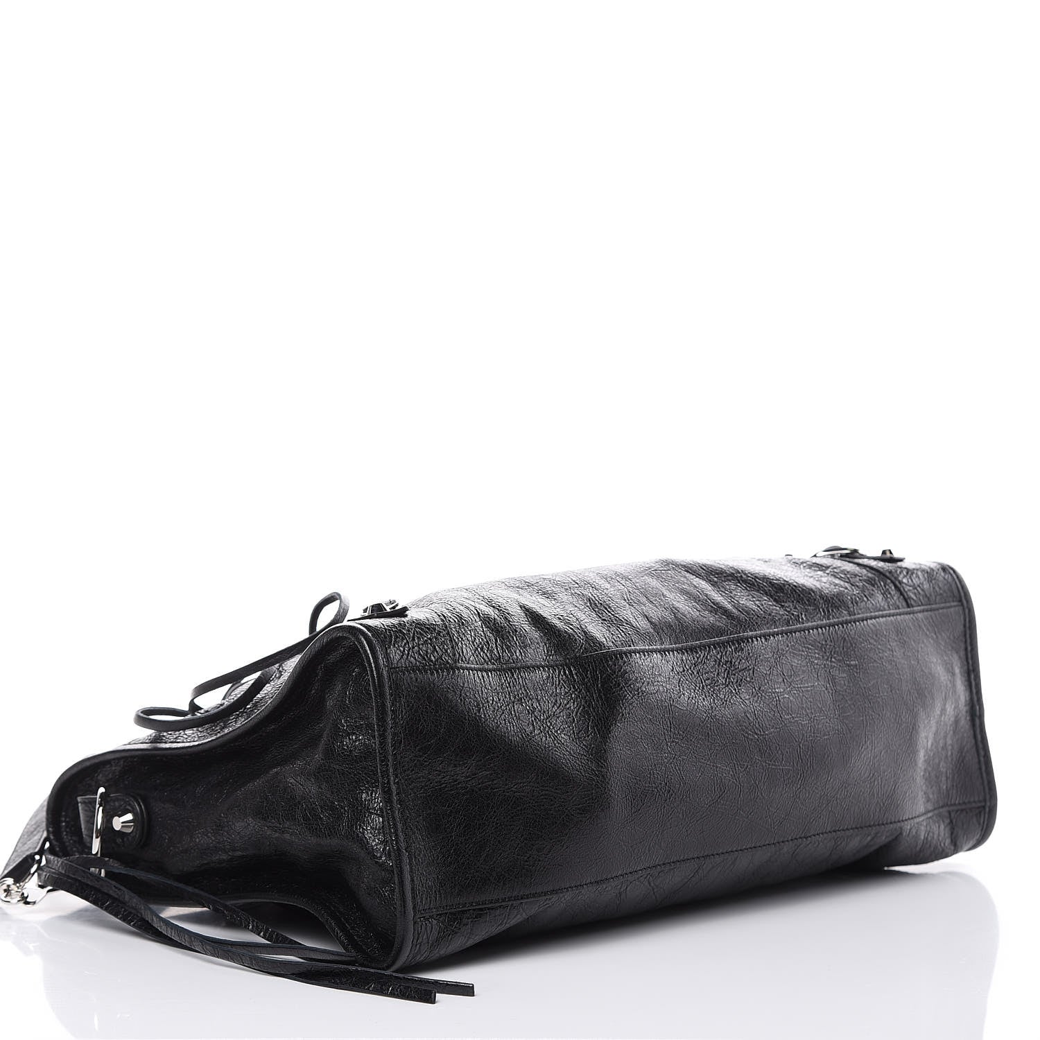 Balenciaga Agneau Classic Silver Hardware City Black 4 of 9