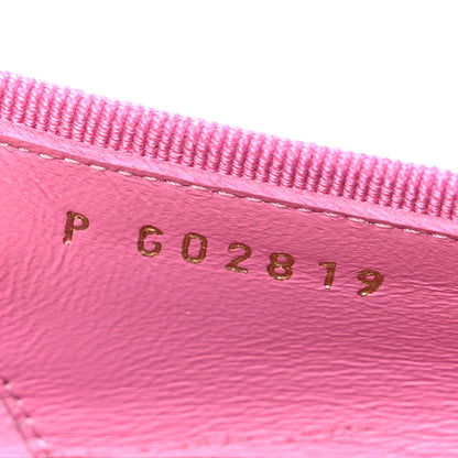 Chanel Iridescent Calfskin Crocodile Embossed Ballerina Flats 36.5 Pink 10 of 11