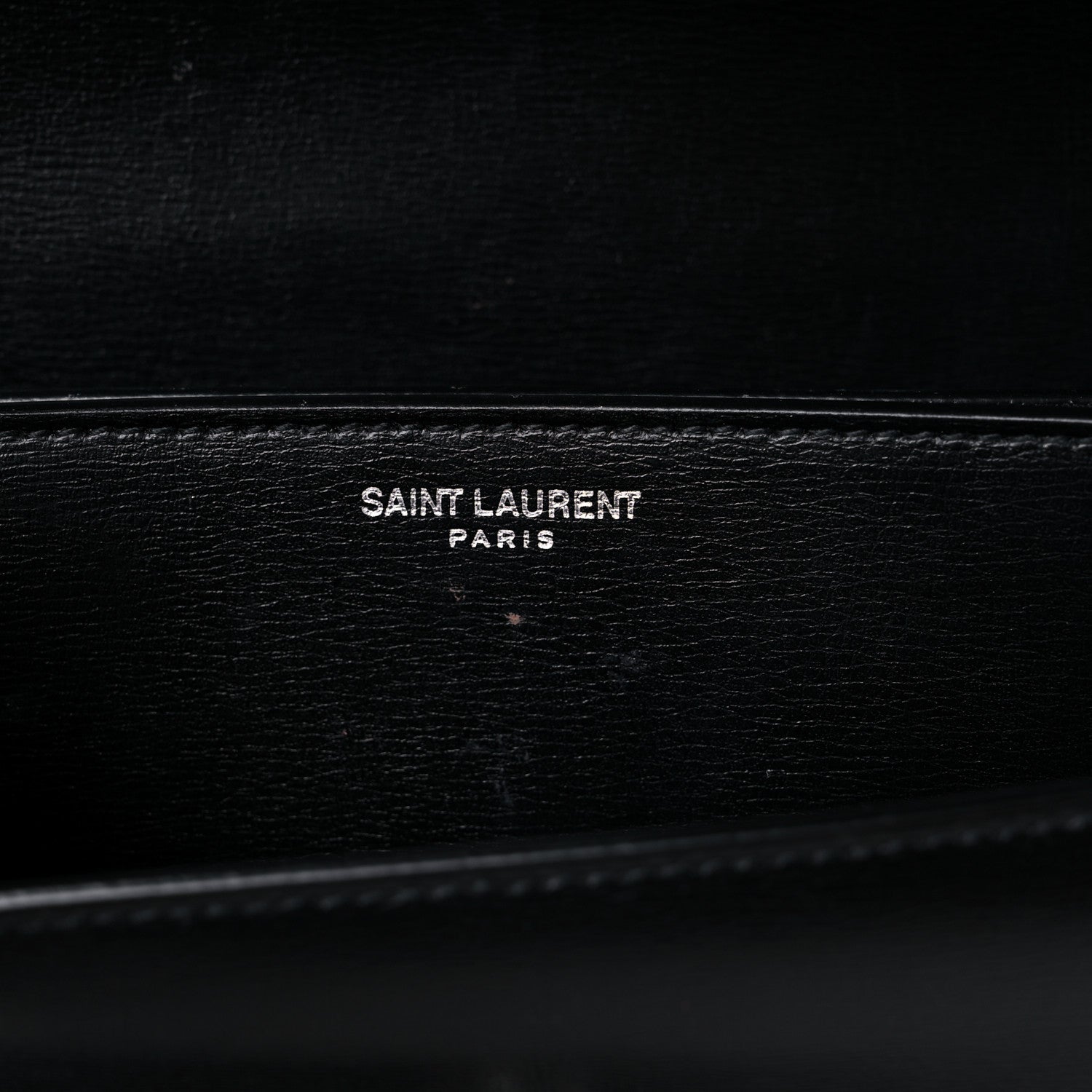 Saint Laurent Calfskin Medium Monogram Sunset Black 6 of 14