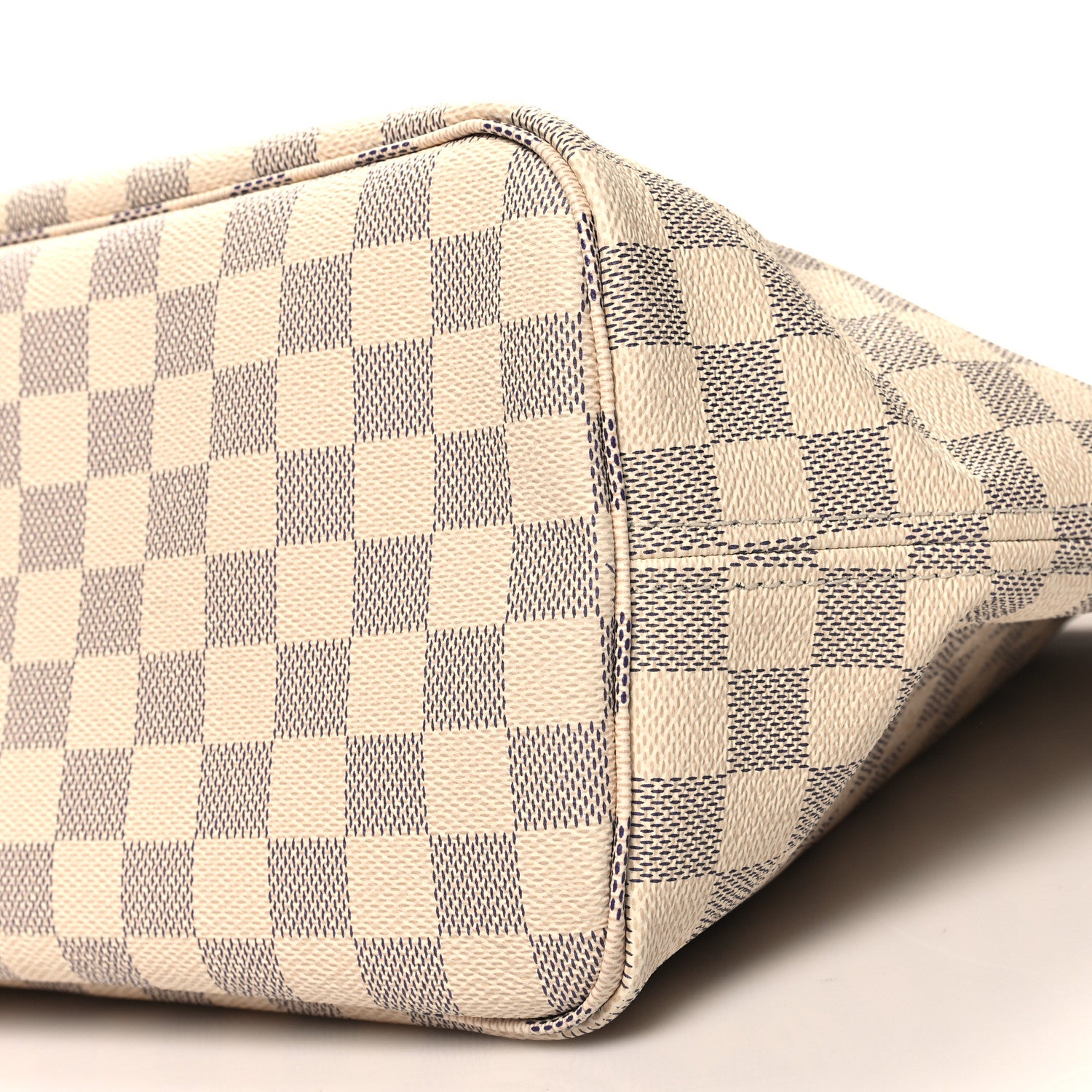Louis Vuitton Damier Azur Neo Neverfull MM Rose Ballerine 11 of 12