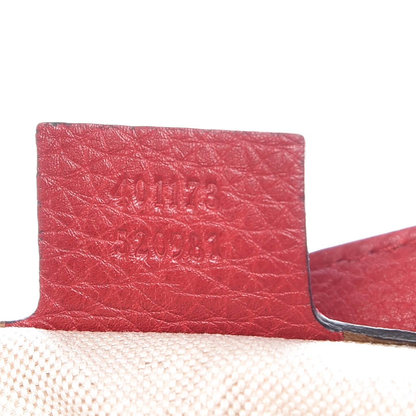Cellarius Calfskin GG Marmont Shoulder Bag Vulcanic Red