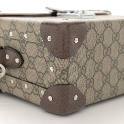 Gucci GG Supreme Monogram Globe-Trotter Beauty Case Brown 9 of 12