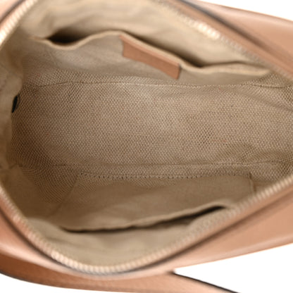 Gucci Pebbled Calfskin Small Soho Disco Bag Rose Beige 5 of 15
