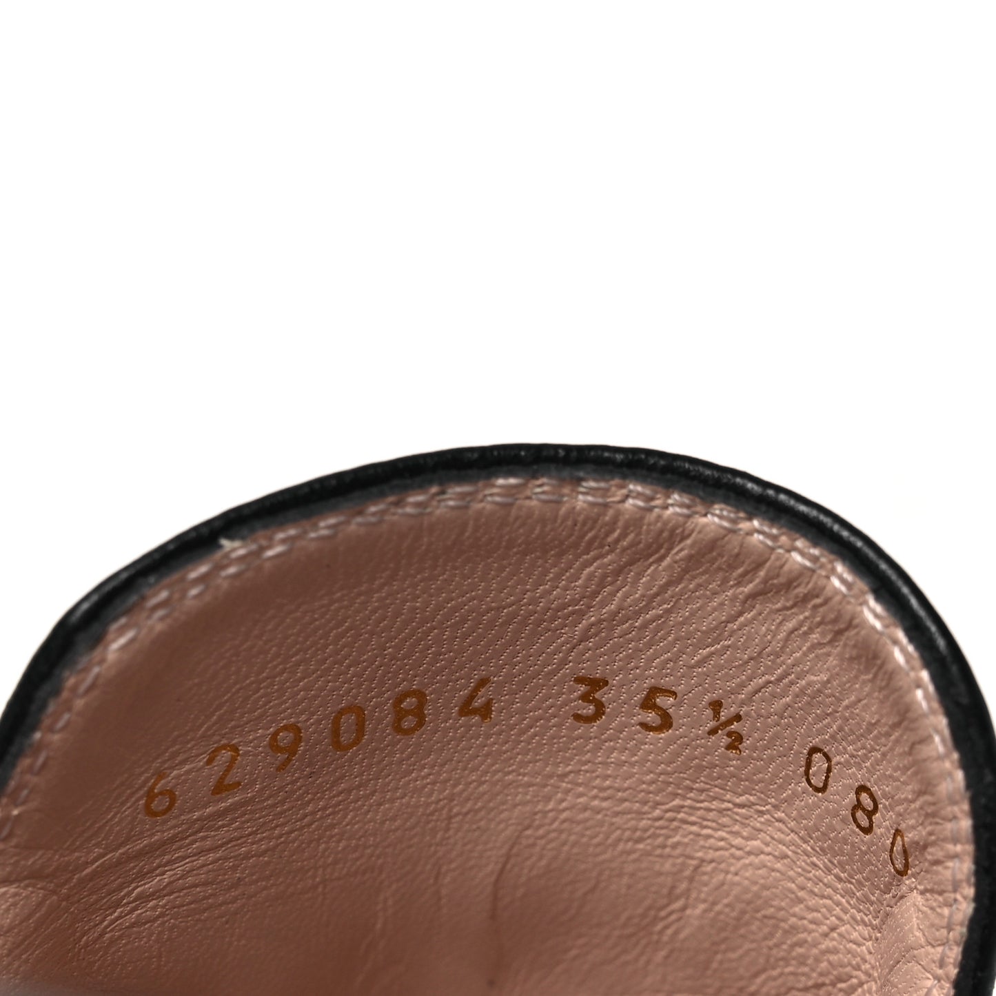 Calfskin Womens Princetown Slippers 35.5 Black