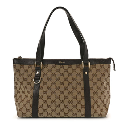 Gucci Monogram Medium Abbey Tote Brown 1 of 10