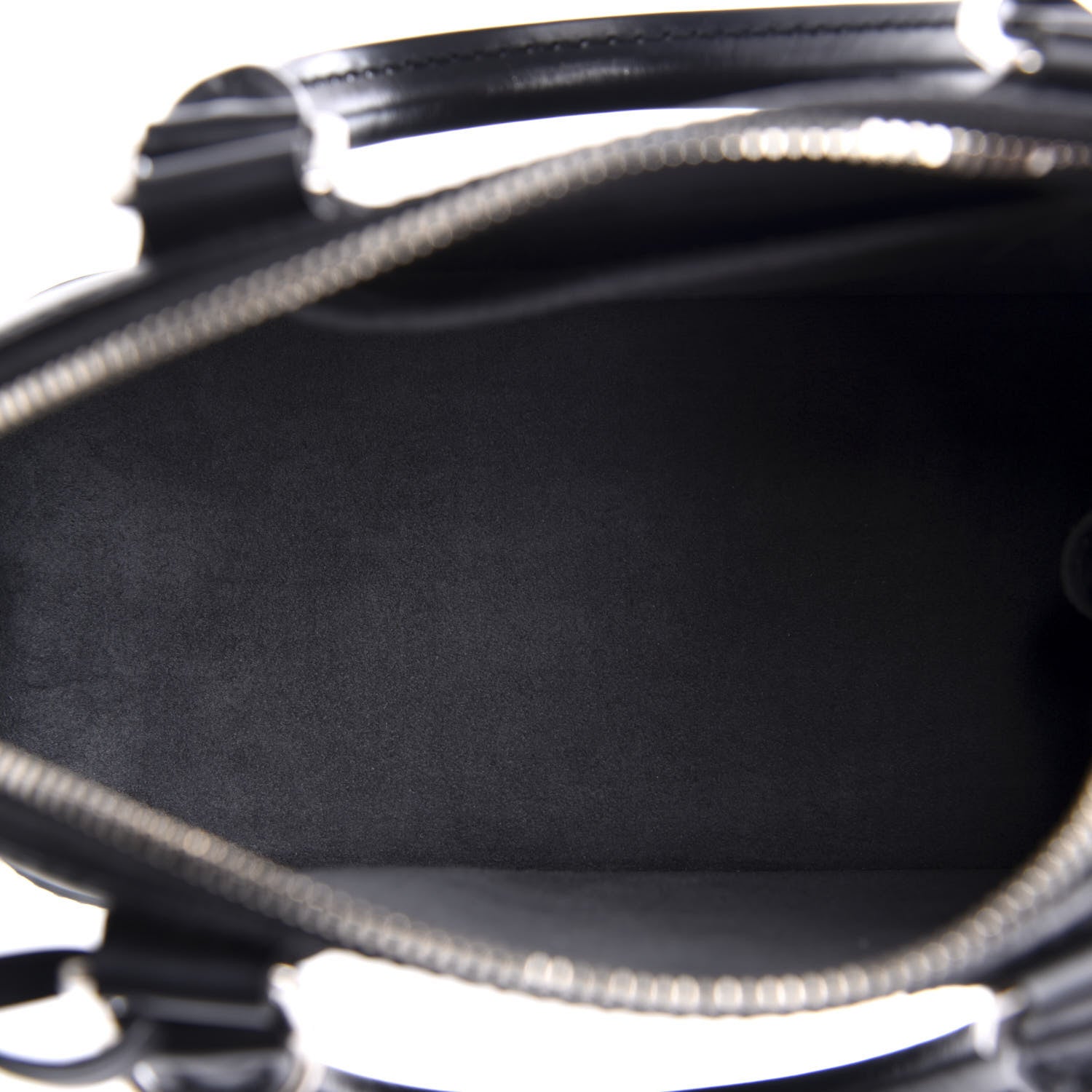 Louis Vuitton Epi Alma BB Black 6 of 9