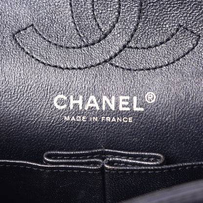Chanel Metallic Aged Calfskin Quilted 2.55 Reissue 224 Flap Blue 6 of 11
