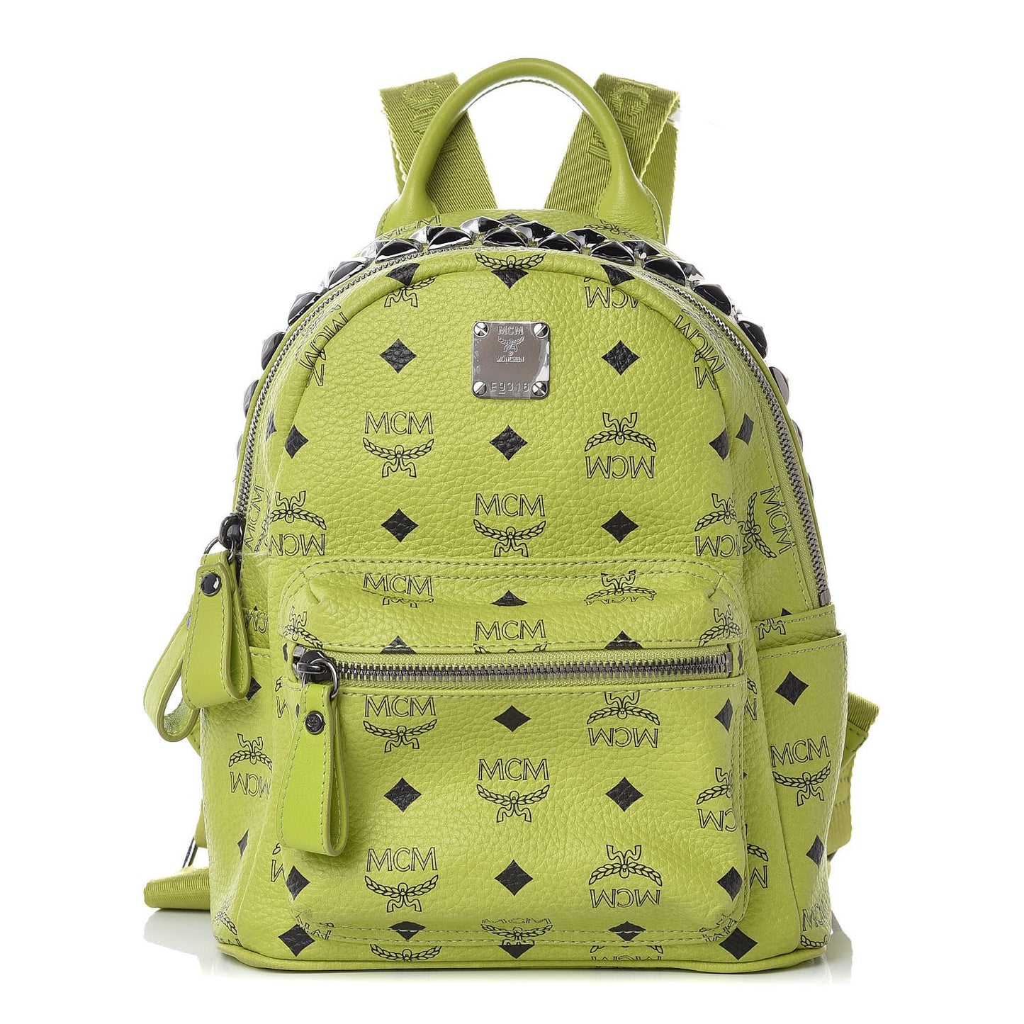 Visetos Side Stud Mini Crown Stark Backpack Green