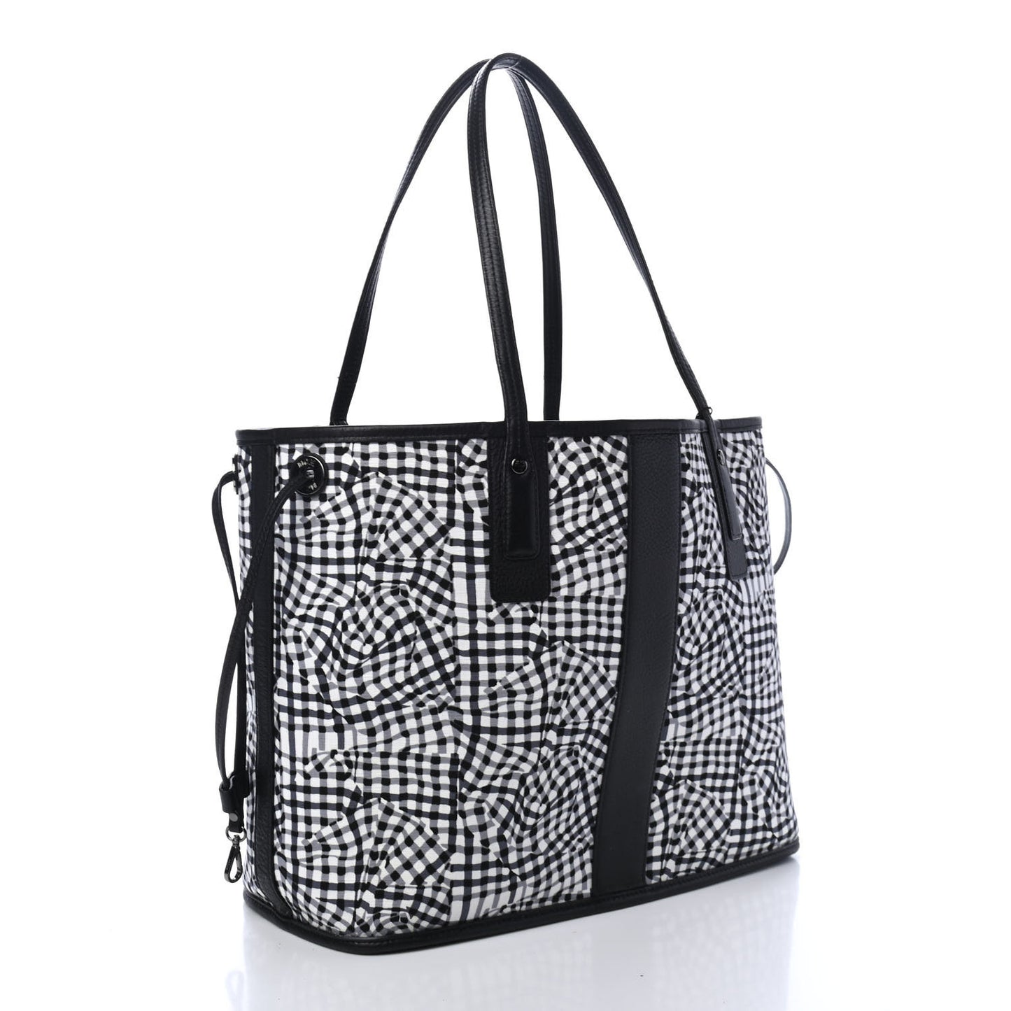 Visetos Medium Liz Reversible Shopper Tote Black