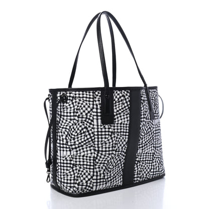 MCM Visetos Medium Liz Reversible Shopper Tote Black 6 of 8