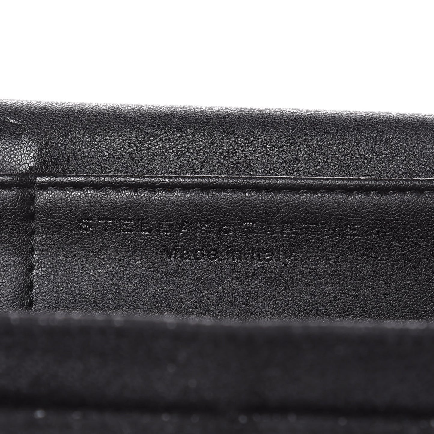 Shaggy Deer Falabella Flap Wallet Black