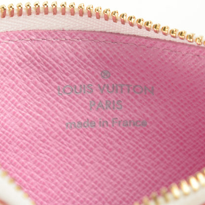 Louis Vuitton Monogram Multicolor Key Pouch White Litchi 7 of 8