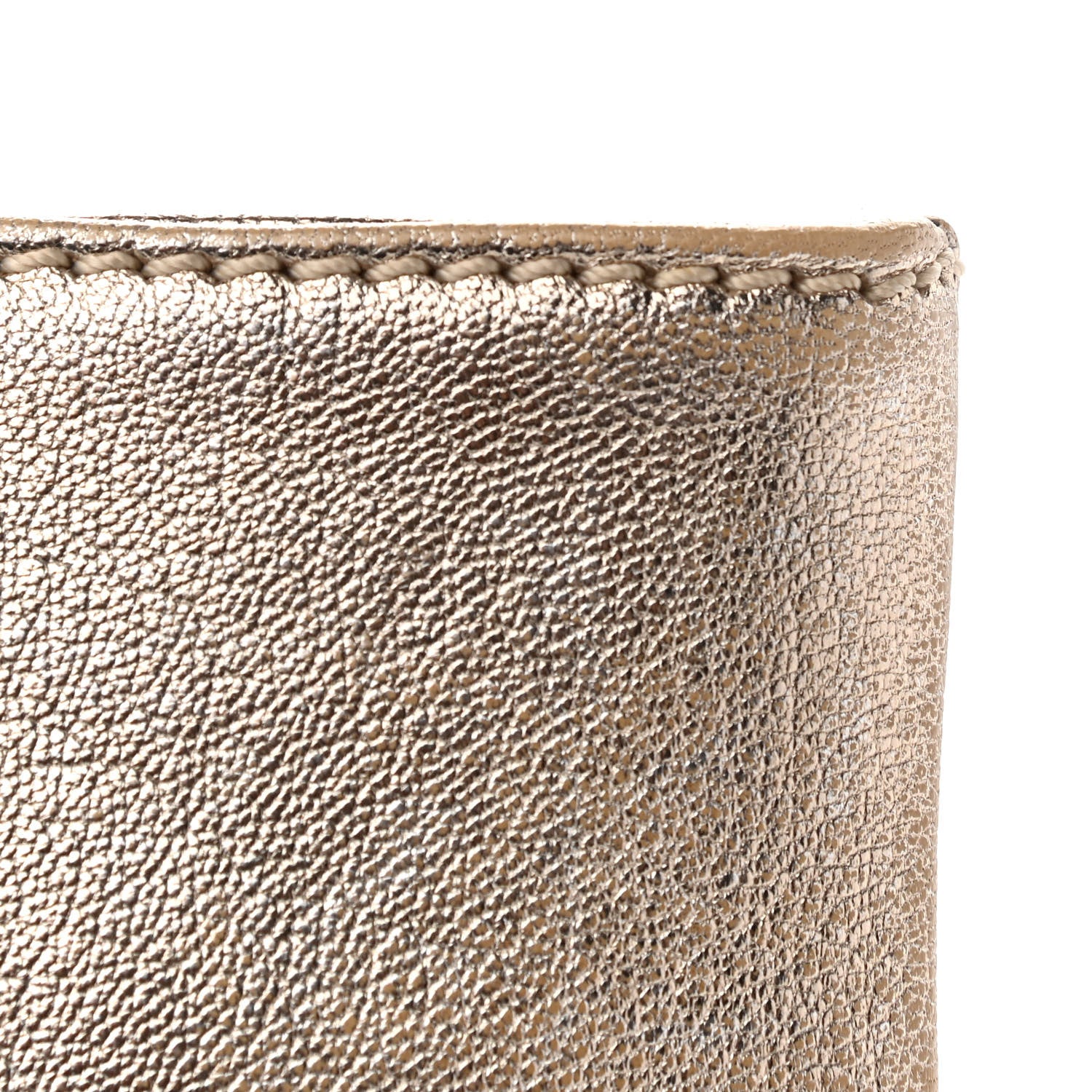 Chanel Metallic Goatskin Luxe Ligne Tote Gold 14 of 16