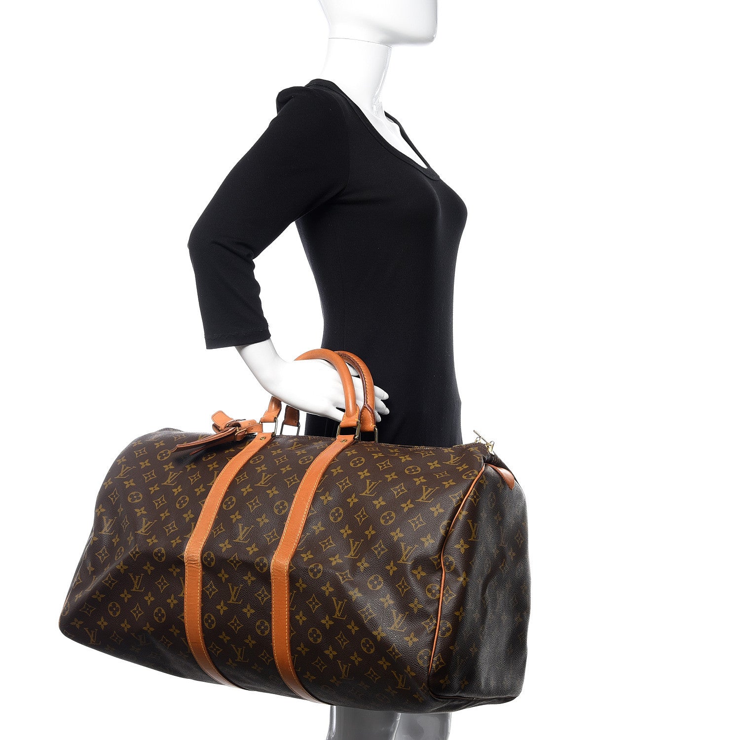 Louis Vuitton Monogram Keepall 55 2 of 15