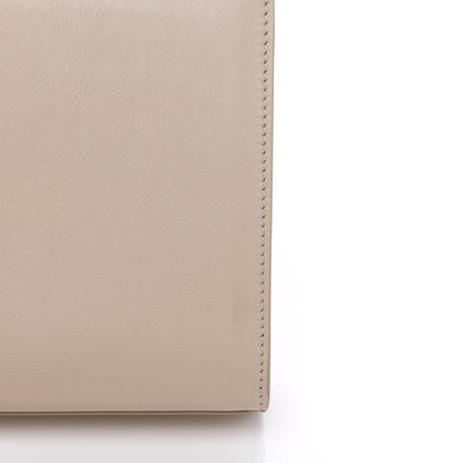 Saint Laurent Smooth Calfskin Medium Braided Monogram Kate Satchel Nude Powder 12 of 12