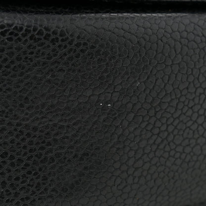 Chanel Grained Calfskin Quilted Small Cuba Top Handle Flap Black 12 of 12