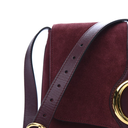 Gucci Suede Medium Arli Flap Shoulder Bag Vintage Bordeaux 11 of 11