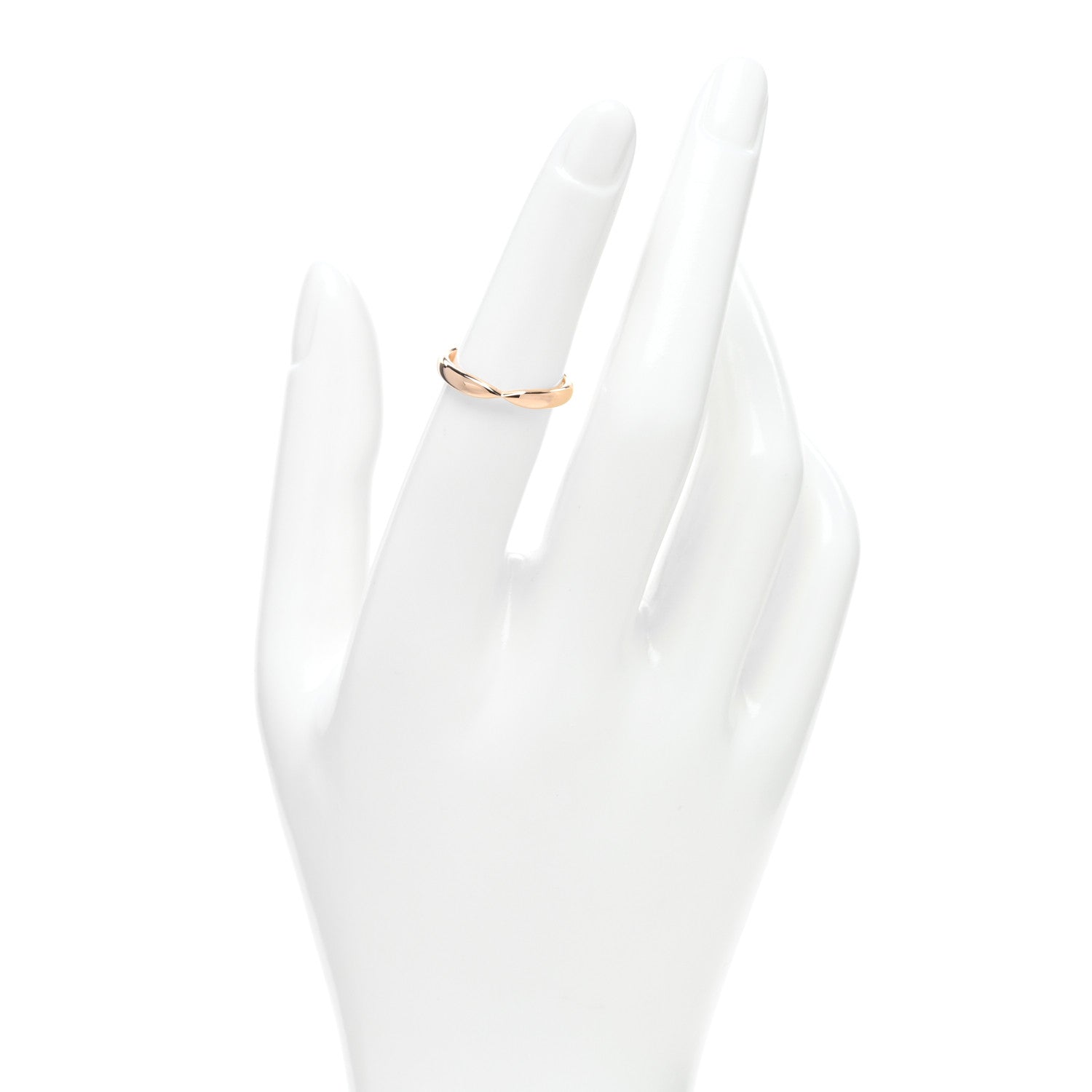 Tiffany 18K Rose Gold Harmony Ring 50 5.25 2 of 4