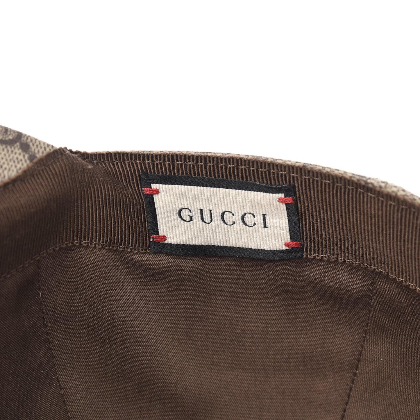 GG Supreme Monogram Boutique Print Baseball Hat S Beige