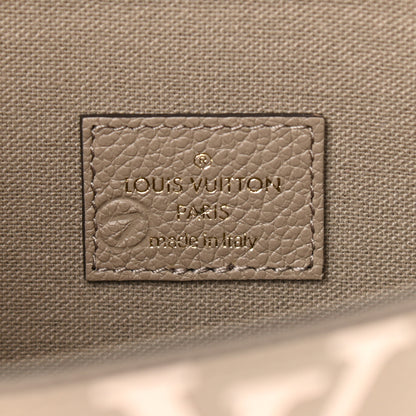 Louis Vuitton Empreinte Monogram Giant Felicie Pochette Tourterelle Creme 7 of 11