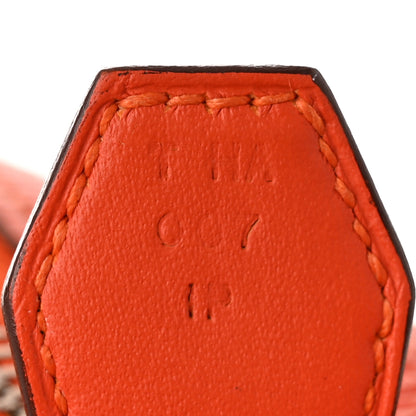 Hermes Taurillon Clemence Bolide 31 Orange 7 of 10