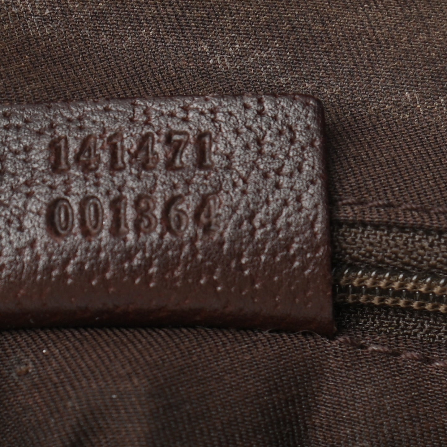 Monogram Small Abbey Tote Dark Brown