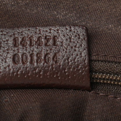 Gucci Monogram Small Abbey Tote Dark Brown 7 of 16