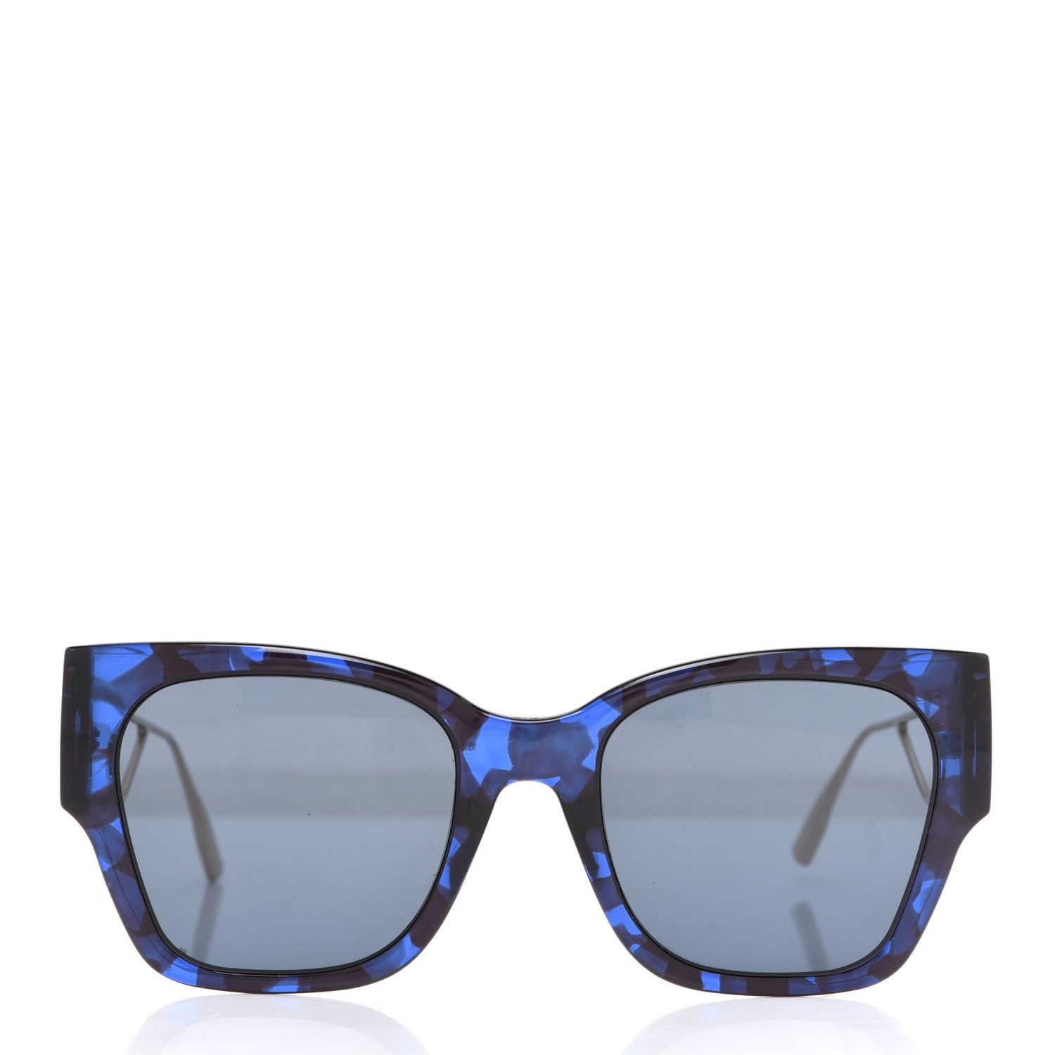 Christian Dior Acetate Rectangular 30 Montaigne 1 Sunglasses Blue 2 of 8
