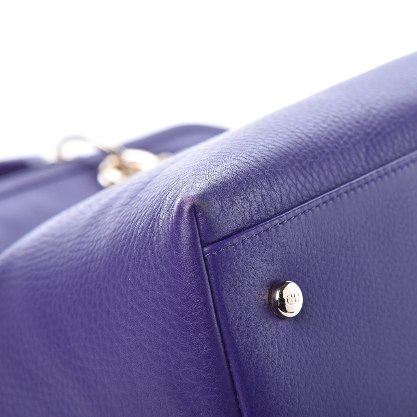 Calfskin Granville Tote Purple