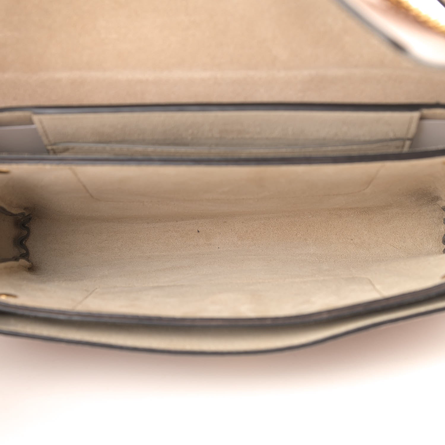 Chloe Goatskin Small Faye Shoulder Bag Biscotti Beige 5 of 9