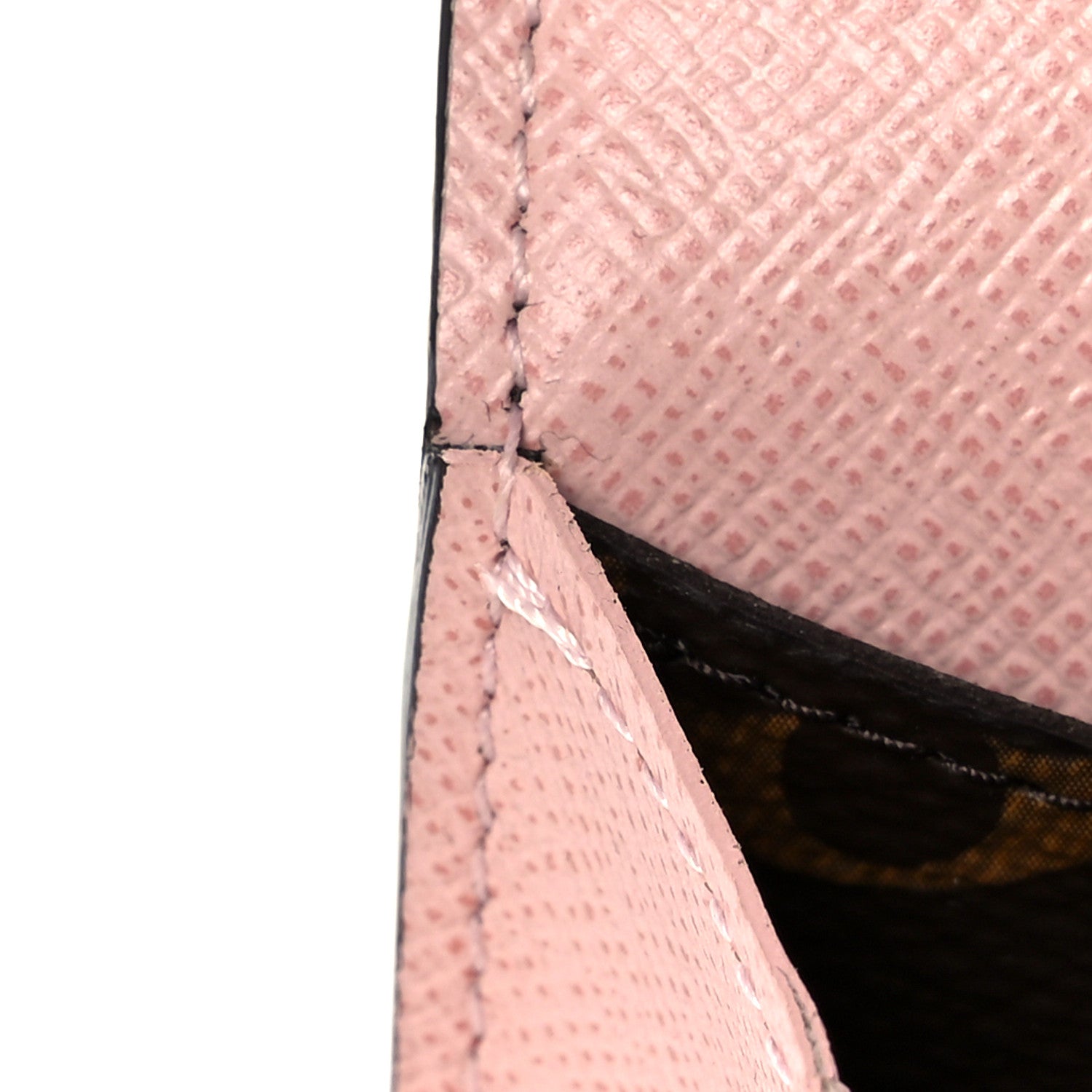 Louis Vuitton Monogram Emilie Wallet Rose Ballerine 10 of 14