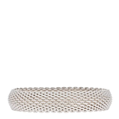 Tiffany Sterling Silver Somerset Mesh Bracelet 1 of 3