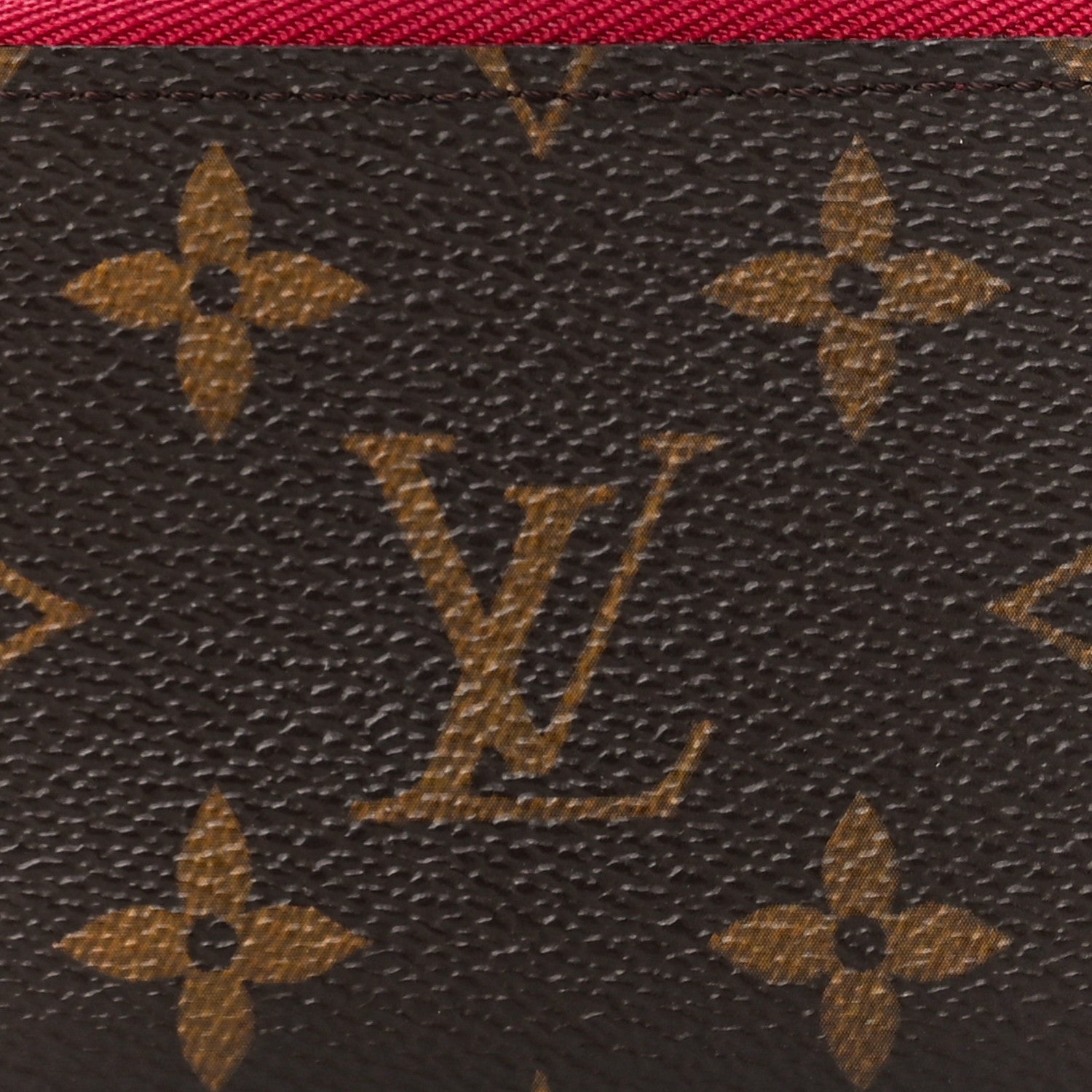Louis Vuitton Monogram Zippy Multicartes Fuchsia 8 of 10