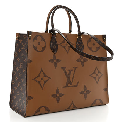 Louis Vuitton Reverse Monogram Giant Onthego GM 3 of 9