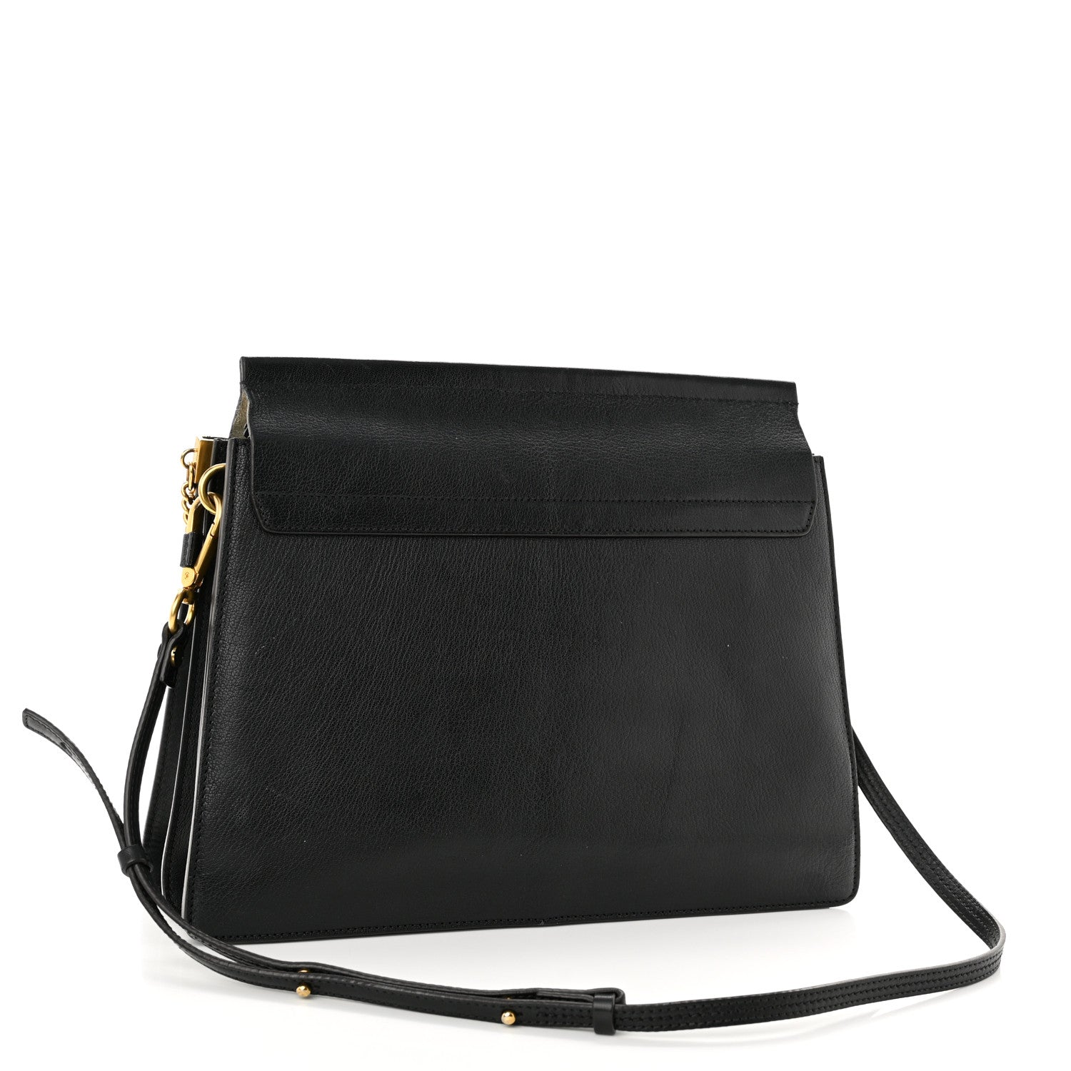 Chloe Calfskin Medium Faye Shoulder Bag Black 3 of 10