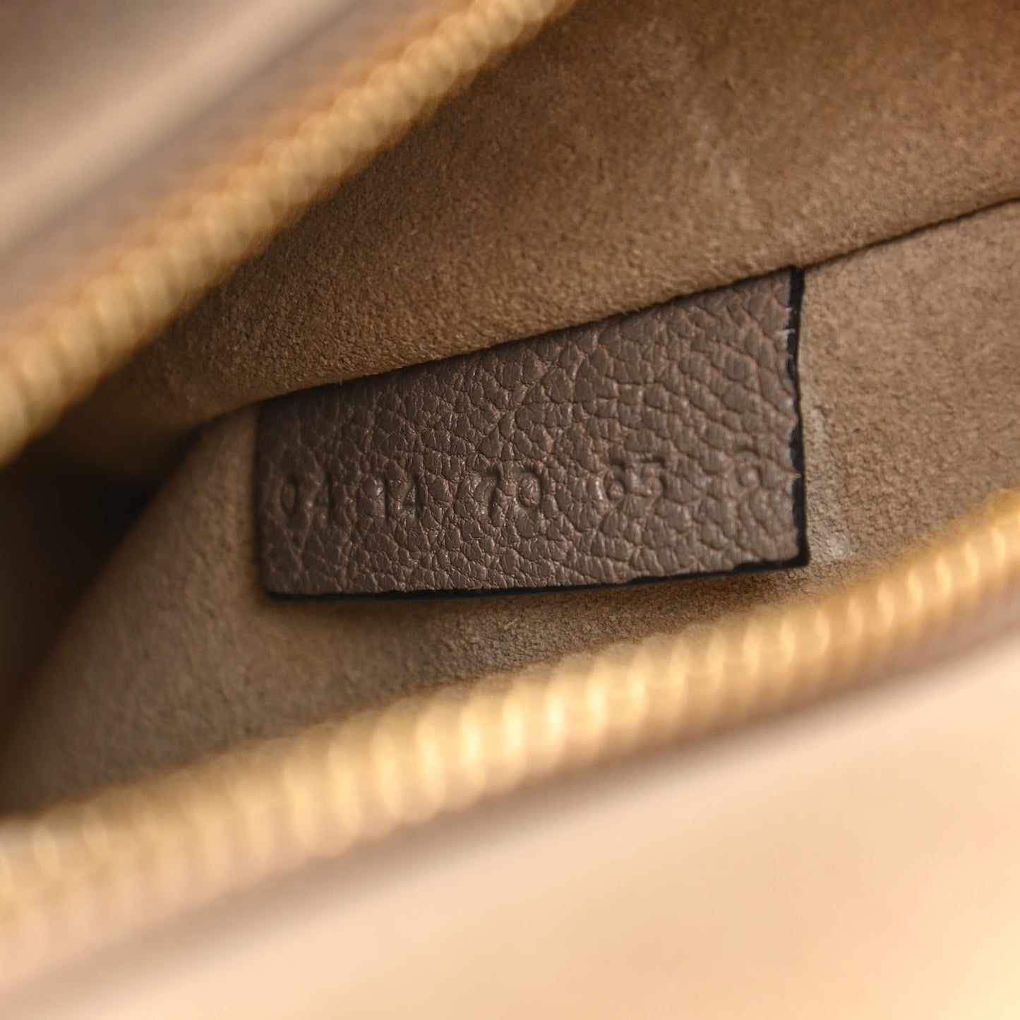Grained Lambskin Large Drew Shoulder Bag Motty Grey