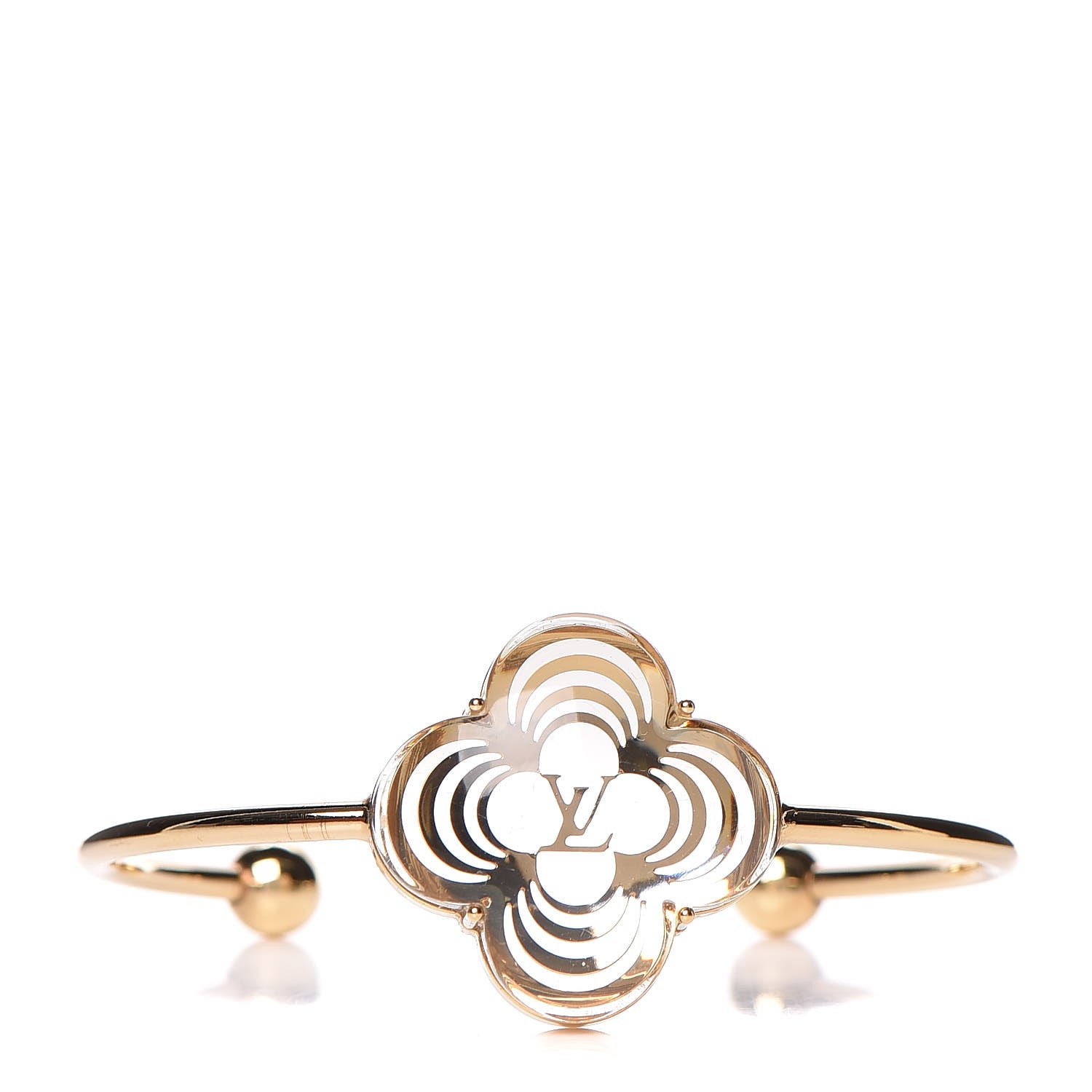Louis Vuitton A La Folie Cuff Gold 1 of 5