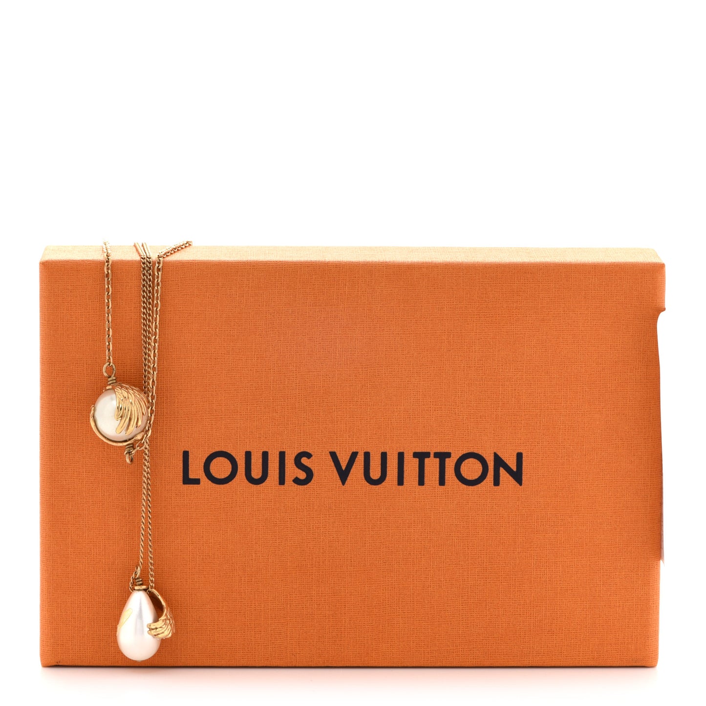 Sautoir Pearl Angels Necklace Gold