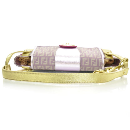 Fendi Zucchino Compilation Hobo Pink 5 of 10