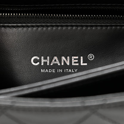 Chanel Lambskin Quilted Small Trendy CC Dual Handle Flap Bag So Black 6 of 11